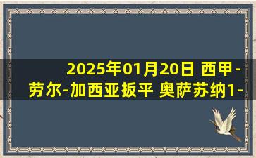 2025年01月20日 西甲-劳尔-加西亚扳平 奥萨苏纳1-1巴列卡诺